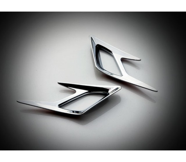 Goldstrike Chrome Side Panel Vent Trims