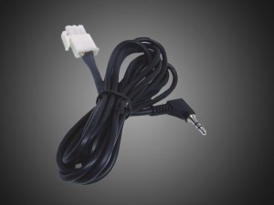 6-ft AUX Audio Input Cable for Goldwing GL1800 & F6B