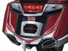 Chrome Vertical Rear Light Strips Goldwing GL1800 & F6B