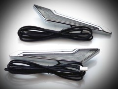 Kuryakyn LED Omni Goldwing Fork Inserts - Chrome