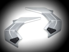 Goldwing Omni Chrome Frame Covers with Black Inserts