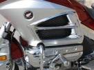 Chrome Air Intake Accents for 2012-17 Goldwing GL1800