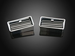 Chrome Lower Air Vents for 2001-2010 Goldwing GL1800