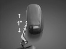 Goldwing GL1800 Removable Driver Backrest-Seat Mounted