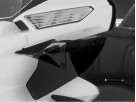 Goldwing Aeroflo Upper Wind Deflectors Black Hardware