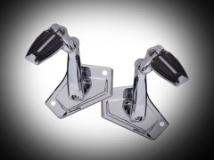 Chrome Goldstrike Adjustable Goldwing Passenger Pegs