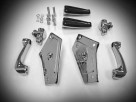 Chrome Goldstrike Adjustable Goldwing Passenger Pegs