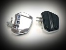 Goldstrike Twin Rail Goldwing Driver Floorboards-Chrome