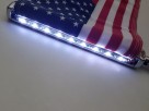 Goldstrike LED Lighted Flag Pole with American Flag