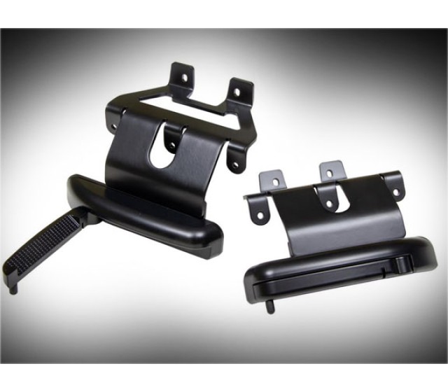 Black Rivco GW003BK Flip Out Goldwing Highway Pegs   GW003BK 640x560 