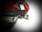 Rivco Vertical Hidden Trailer Hitch Chrome Tongue for 2018-25 Goldwing