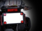 Chris Products Goldwing License Plate Frame - Black